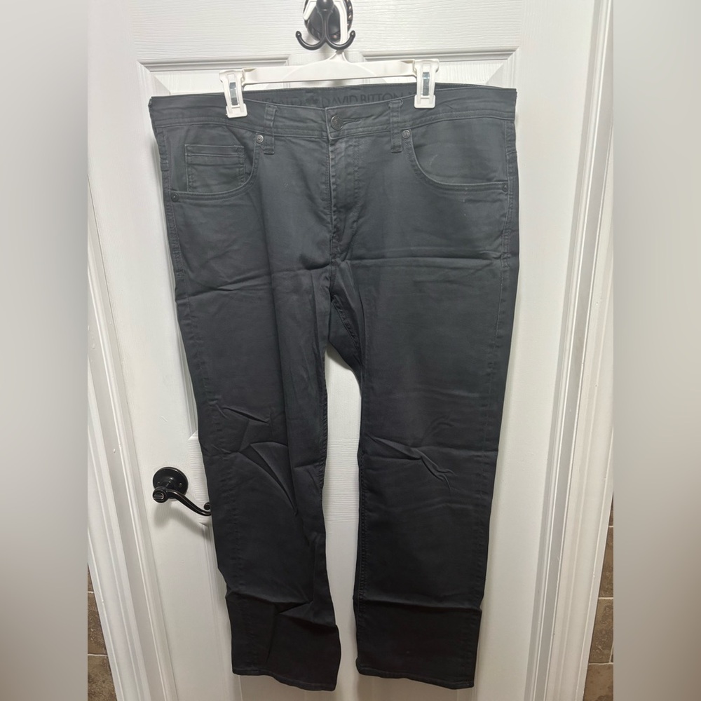 Buffalo David Bitton Six-x Slim Straight Stretch Pants